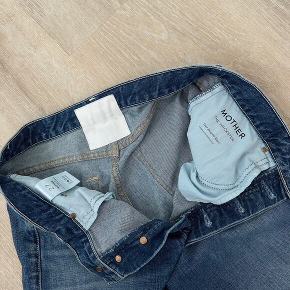 Women’s Mother Superior Jeans The Trickster Your Treat Or Mine Size 27 - Picture 6 of 9